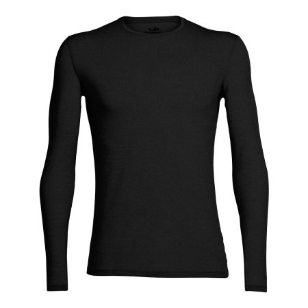 Icebreaker Men's Anatomica Long Sleeve Crewneck Slim Fit Base Layer Top