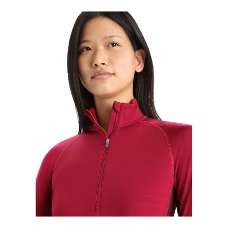 Icebreaker Women's 260 ZoneKnit™ 1/2 Zip Long Sleeve Top