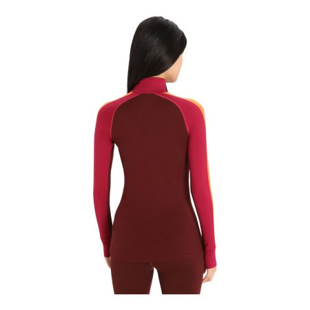 Icebreaker Women's 260 ZoneKnit™ 1/2 Zip Long Sleeve Top