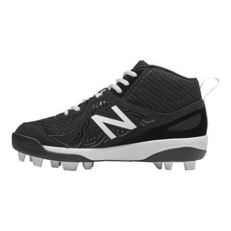 New Balance Kids' 3000V5 Molded Mid Top Baseball Cleats