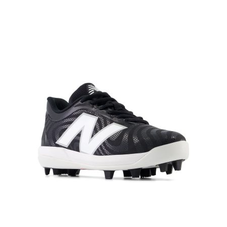 New Balance Kids' 4040v7 Low Rubber-Molded Wide Baseball Cleats