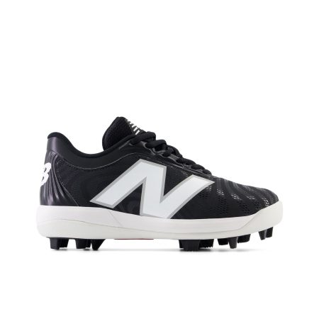 New Balance Kids' 4040v7 Low Rubber-Molded Wide Baseball Cleats