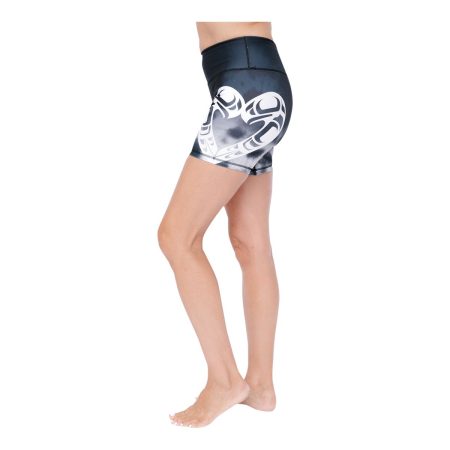 NoMiNoU Women's Lily Eagle Silver Shorts