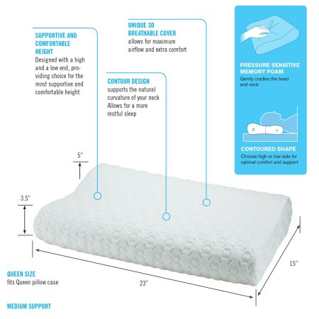 ObusForme Comfort Sleep Cervical Pillow