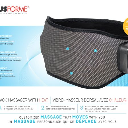 ObusForme Vibration and Air Compression Massage Belt