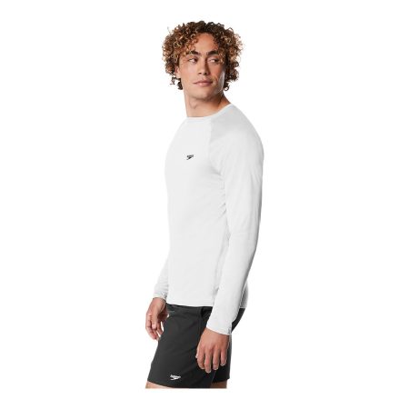 Speedo Men's Easy Long Sleeve Rashguard Swim T Shirt