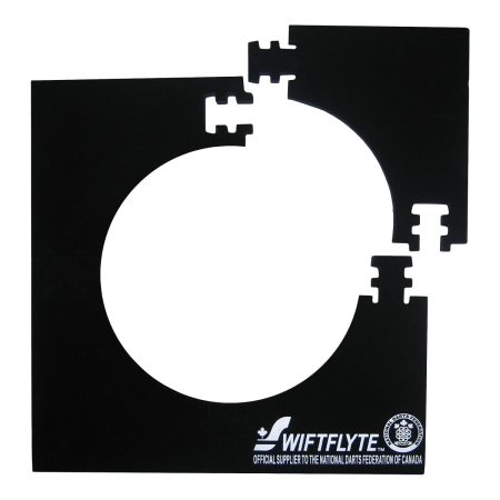 Swiftflyte NDFC 4 Piece Square Surround Dartboard