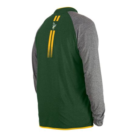 Edmonton Elks New Era Quarter Zip Long Sleeve Top