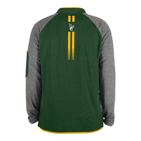 Edmonton Elks New Era Quarter Zip Long Sleeve Top