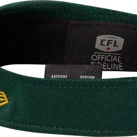 Edmonton Elks New Era Sideline 22 Visor, CFL, Football