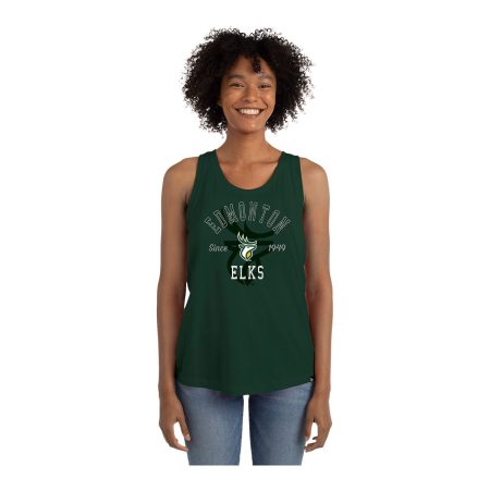 Edmonton Elks New Era Women's Glitter Print Tank Top