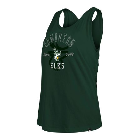 Edmonton Elks New Era Women's Glitter Print Tank Top