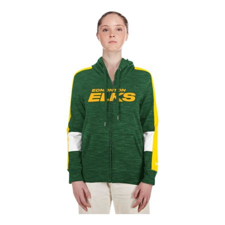 Edmonton Elks New Era Women's Space Dye Hoodie