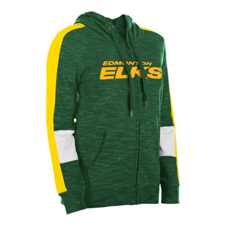 Edmonton Elks New Era Women's Space Dye Hoodie