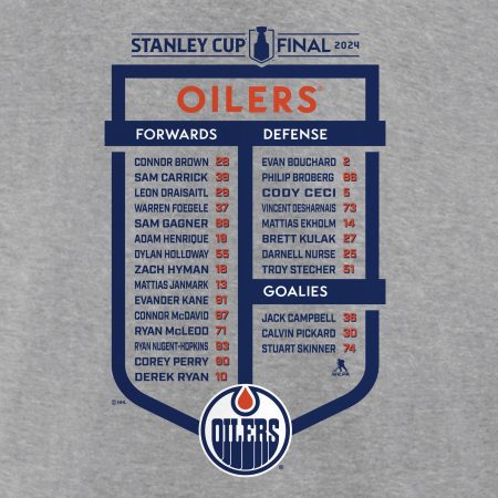 Edmonton Oilers Fanatics SC Participant T Shirt