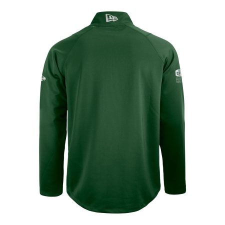 Edmonton Elks New Era Avid 1/4 Zip Long Sleeve Top