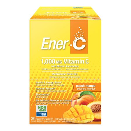 Ener-C Vitamin C Peach Mango 30 Pack 1000 Mg