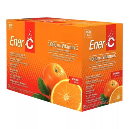 Ener-C Vitamin C Orange 30 Pack 1000 Mg