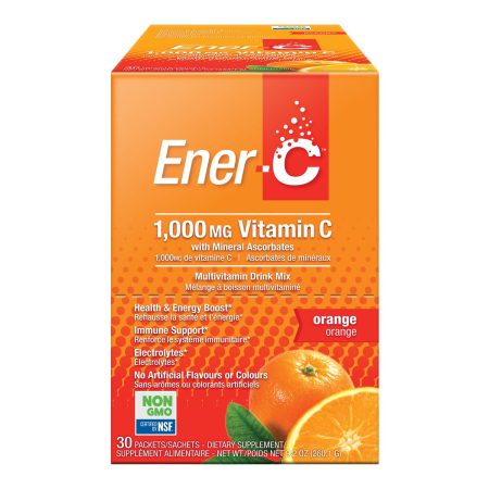 Ener-C Vitamin C Orange 30 Pack 1000 Mg