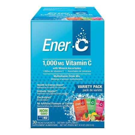 Ener-C Variety Pack Multivitamin 30 Pack Drink Mix