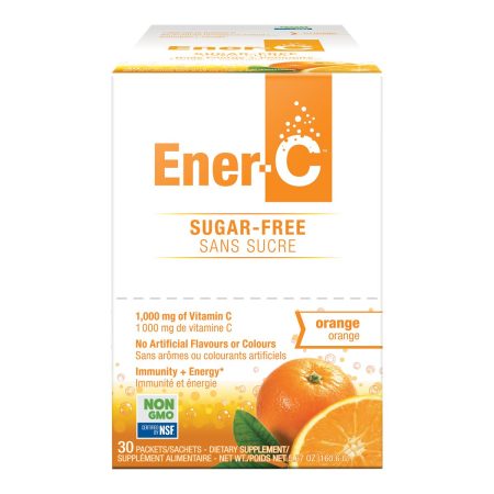 Ener-C Vitamin C Orange Multivitamin Drink Mix SF 30 Pack 1000 mg