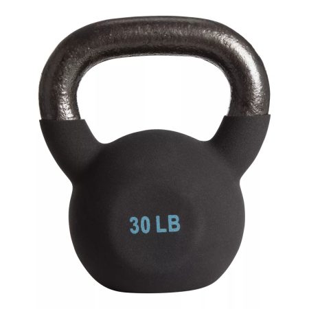 Energetics 30 lb Neoprene Kettlebell, Weight, Home Gym