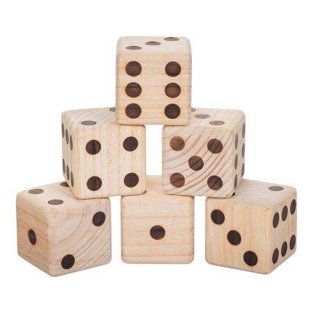 Escalade Big Roller Wooden Lawn Dice