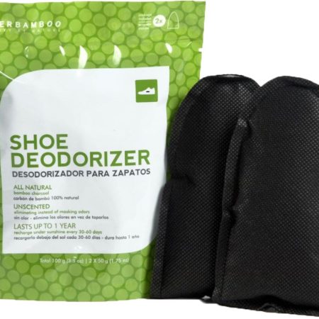 Ever Bamboo Shoe Deodorizer, Odour Eliminator, Dehumidifier