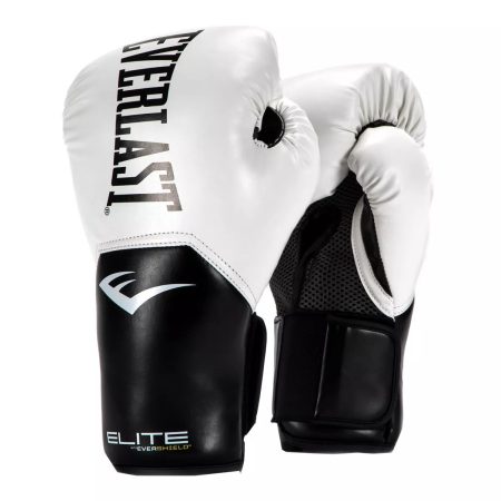 Everlast 12Oz Pro Style Training Gloves 2.0 Wht/Blk