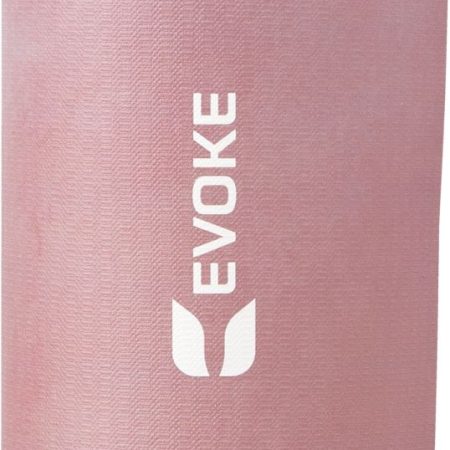 Evoke Printed Non-Slip 68" 5mm Yoga Mat with Strap