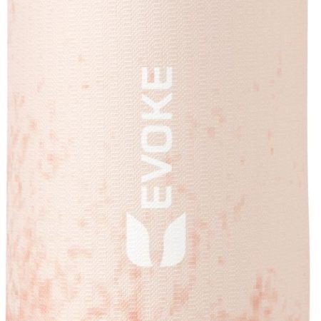 Evoke Printed Non-Slip 68" 5mm Yoga Mat with Strap