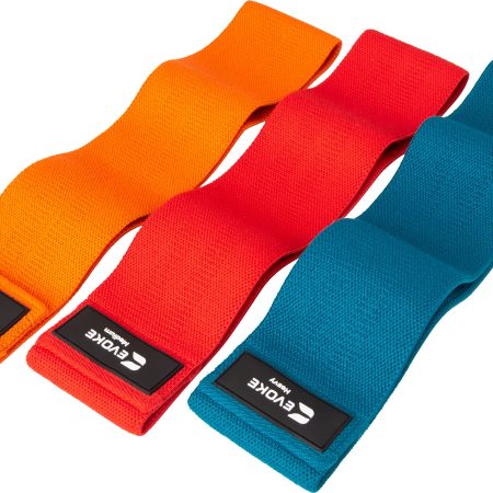 Evoke Mini Elastic Resistance Loop Band Multi Pack