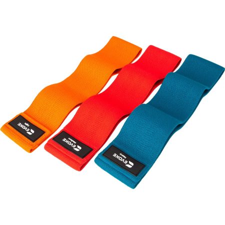 Evoke Mini Elastic Resistance Loop Band Multi Pack