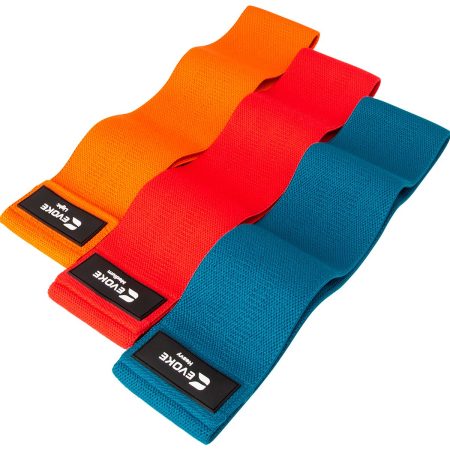 Evoke Mini Elastic Resistance Loop Band Multi Pack