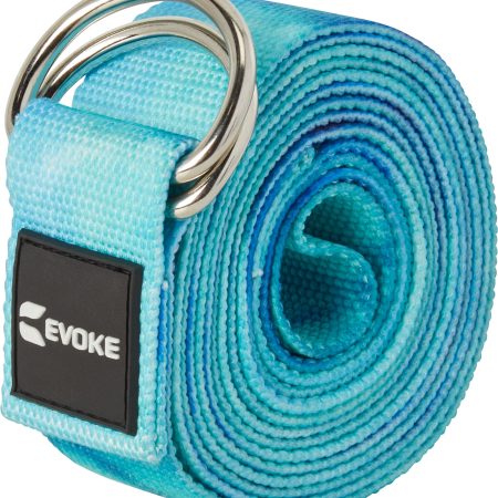 Evoke Printed Webbing Strap Yoga Mat