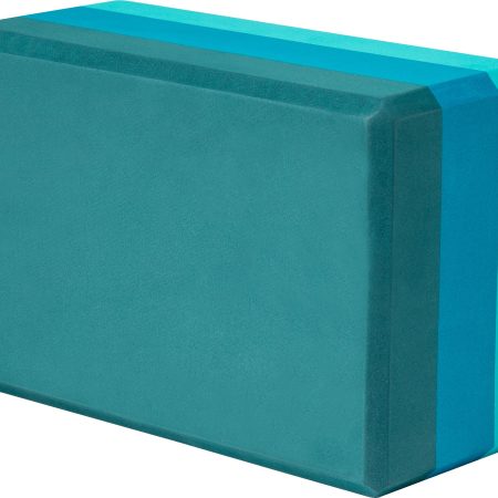 Evoke Tri-Color 4" Yoga Block