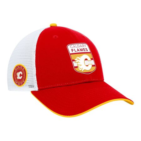 Calgary Flames Fanatics Authentic Pro Draft Cap