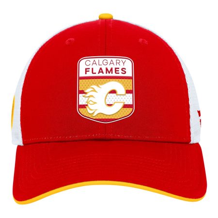 Calgary Flames Fanatics Authentic Pro Draft Cap