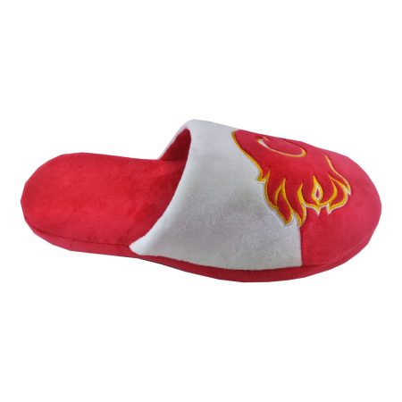 Calgary Flames Forever Collectibles Big Logo Slippers