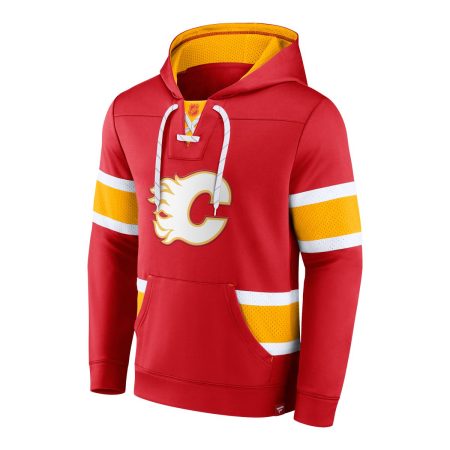 Calgary Flames Fanatics Iconic NHL Exclusive Pullover Hoodie