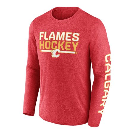 Calgary Flames Fanatics Sweep Long Sleeve Shirt