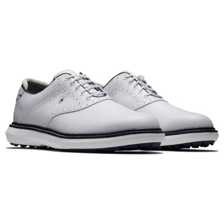 FootJoy Men's Traditions Spikeless Waterproof Golf Shoes