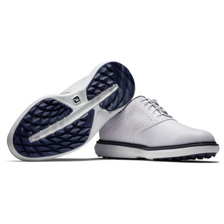 FootJoy Men's Traditions Spikeless Waterproof Golf Shoes