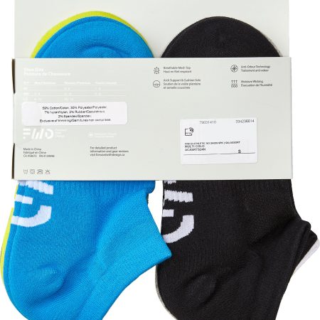 FWD Boys' Athletic No Show Socks - 6 Pack