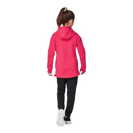 FWD Girls' Core Fleece Pullover Hooded Tunic