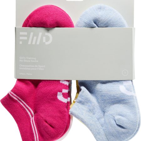 FWD Girls' Athletic No Show Socks - 6 Pack