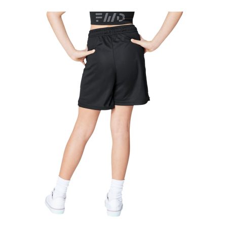 FWD Girls' Long Mesh Shorts