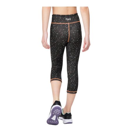 FWD Girls' Reversible Crop Leggings