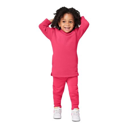 FWD Toddler Girls' Core Fleece Pullover Hooded Tunic