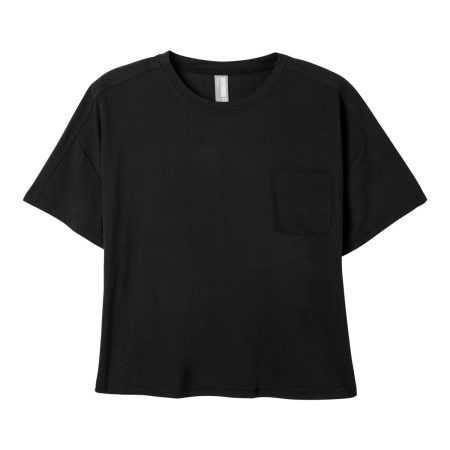 Free FWD Women's Modal Boxy T Shirt, Relaxed Fit